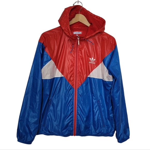 adidas Jackets & Blazers - Adidas Originals Hoodied Windbreaker Jacket
